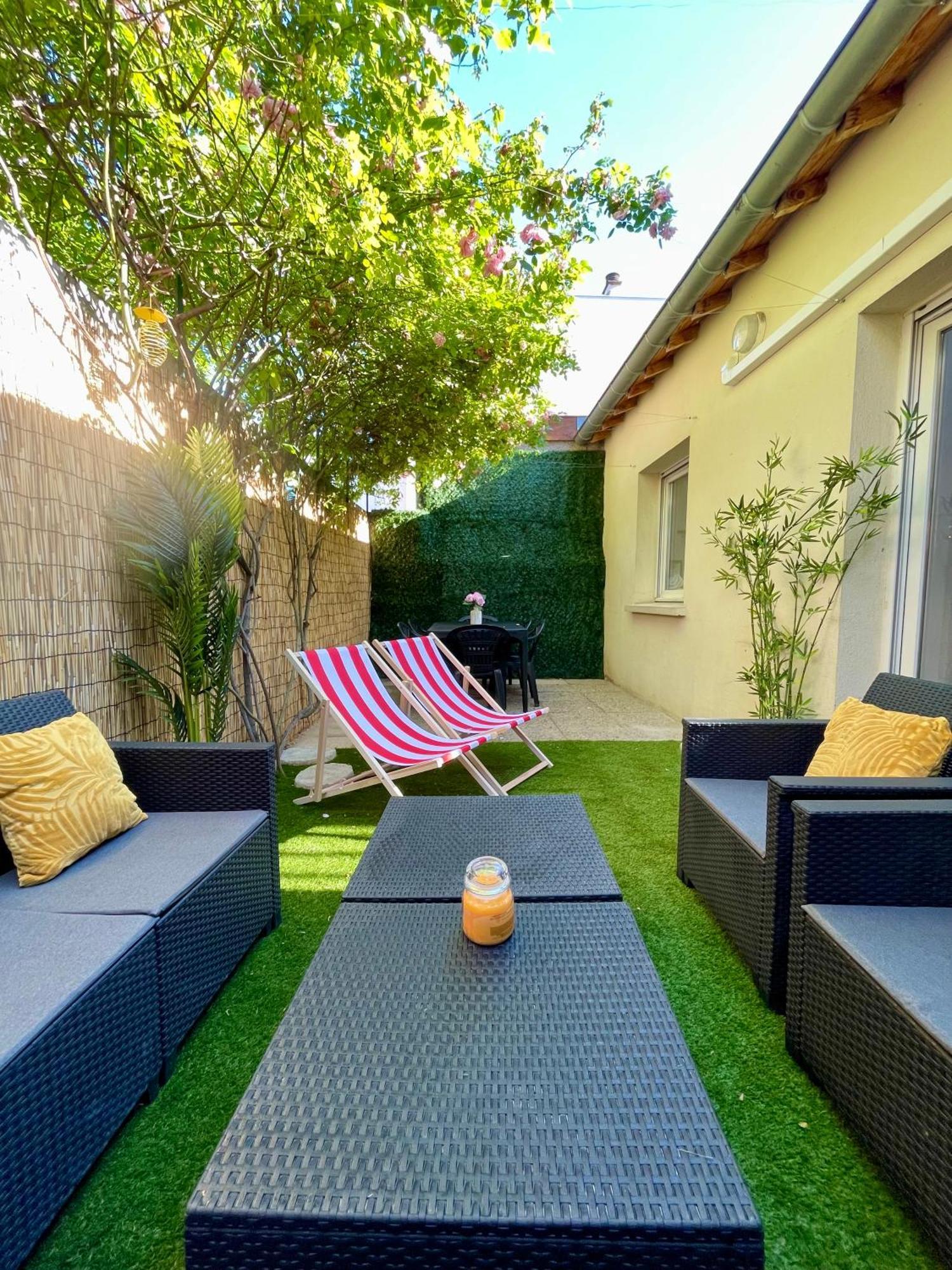 Bngo I Maison Terracotta I Jardin, Garage, 3 Chambres, 9 Personnes Villeurbanne